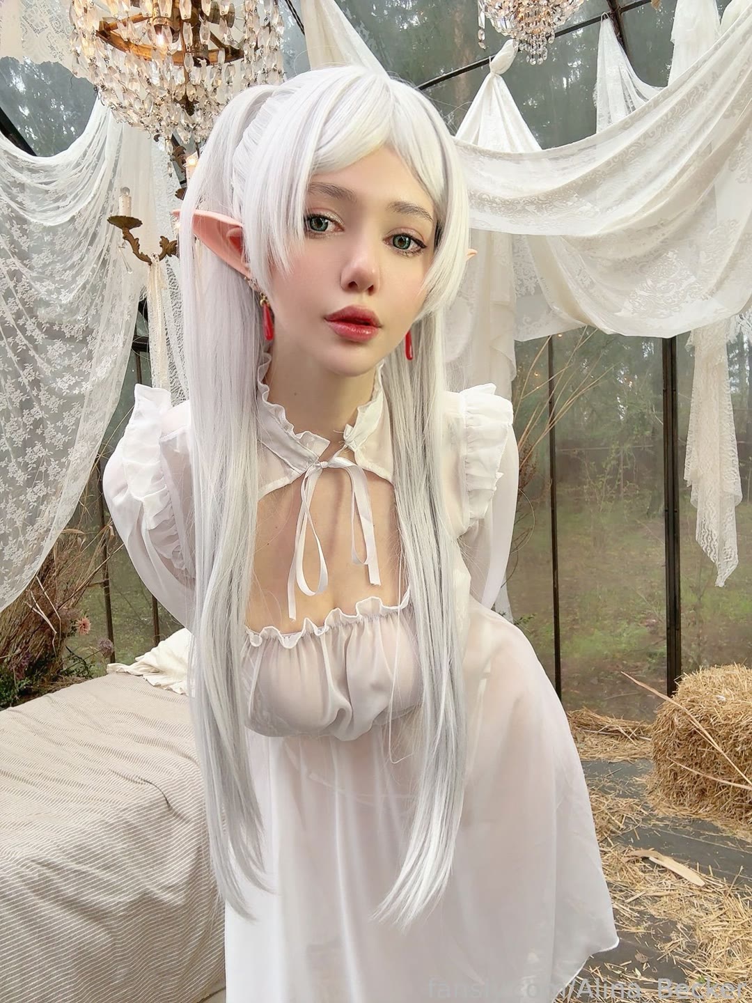 Alina Becker Frieren cosplay nude style gallery photo