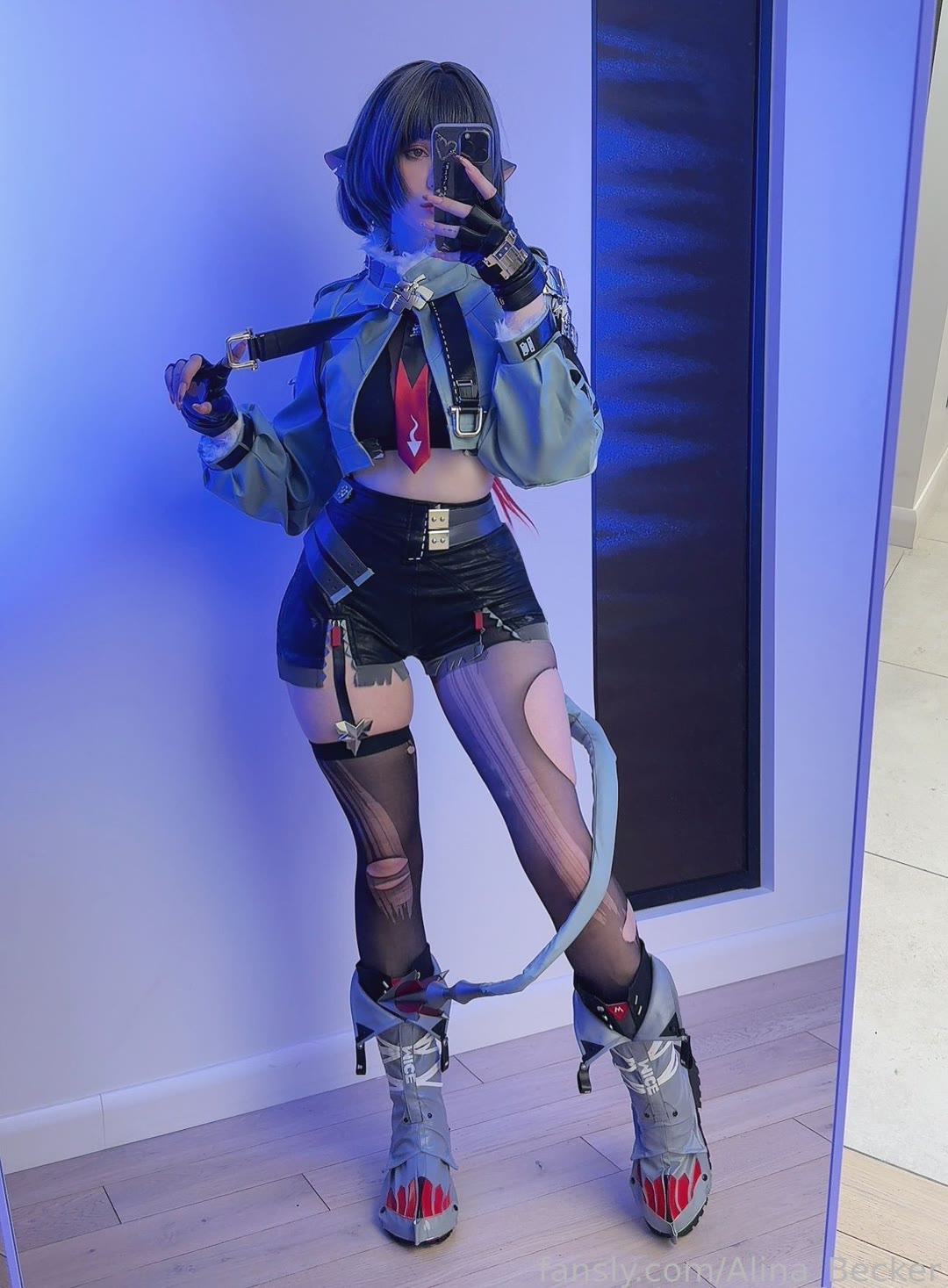 Alina Becker Jane Doe sexy cosplay studio portrait 17