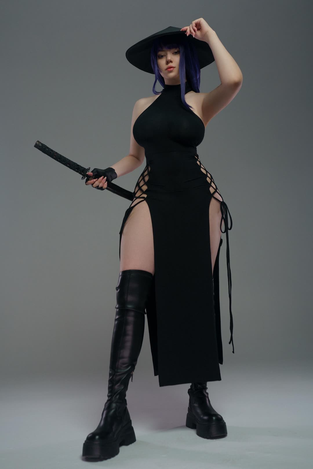 Alina Becker nude Raiden Shogun cosplay leak photo 1
