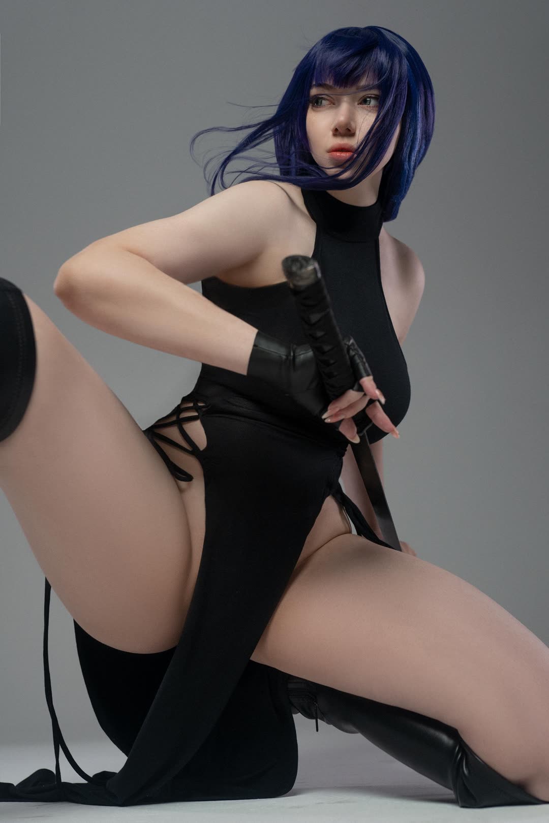 Alina Becker Raiden Shogun cosplay fantasy HD wallpaper 16