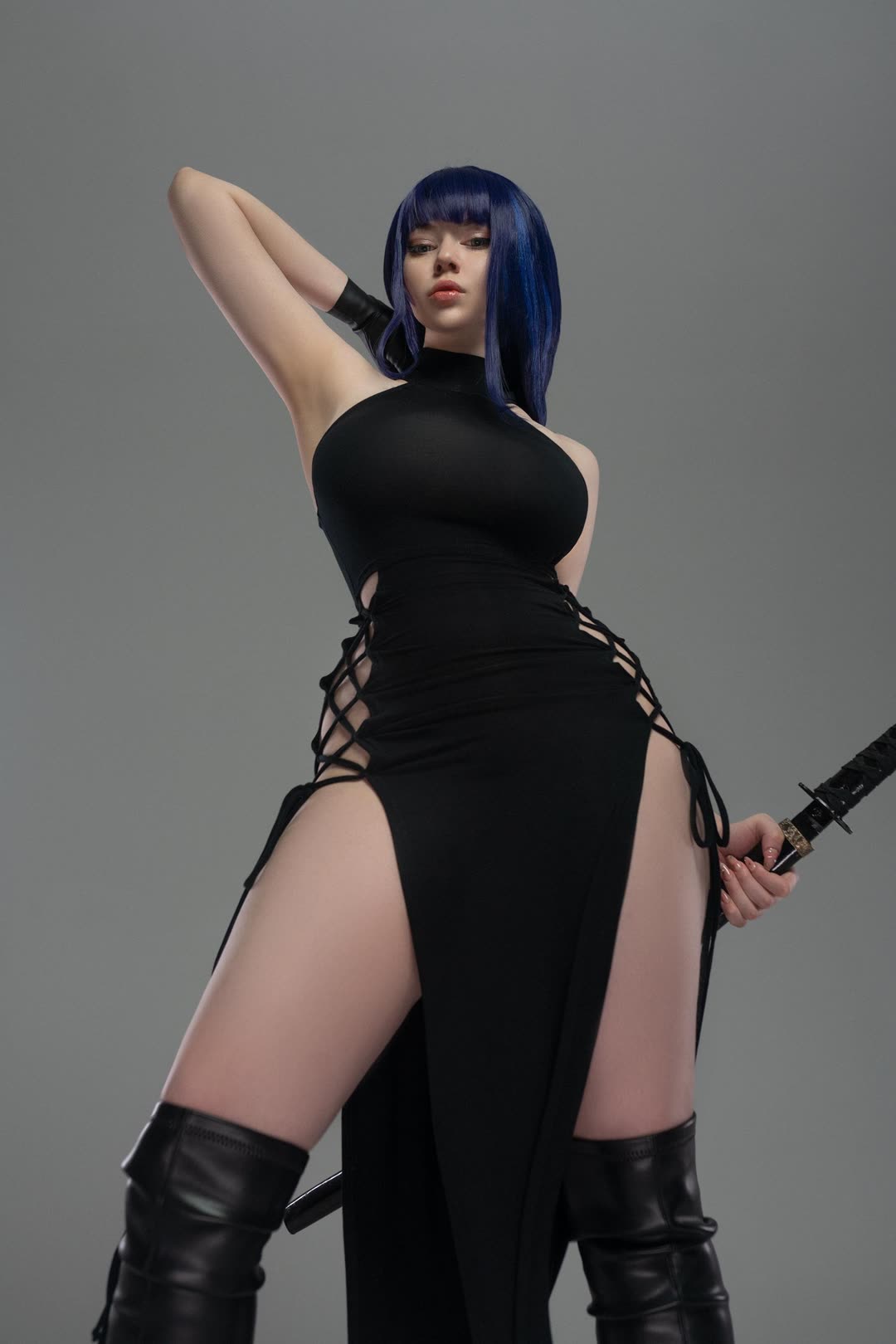 Alina Becker Raiden Shogun porn cosplay gallery 3