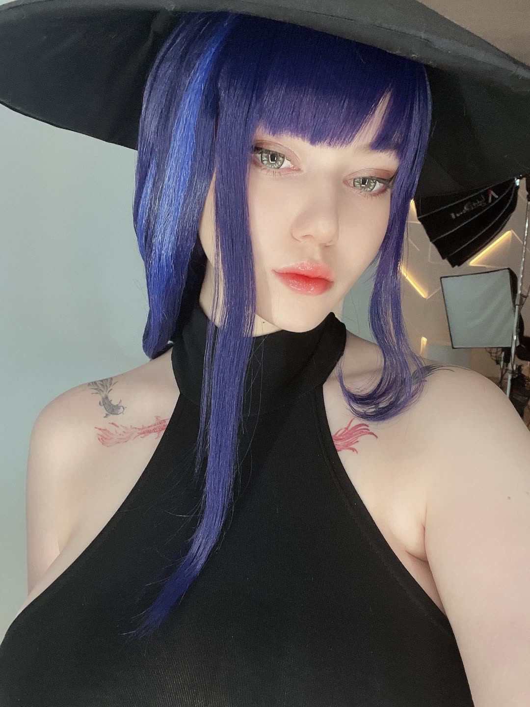 Sexy Raiden Shogun cosplay premium HD wallpaper 38