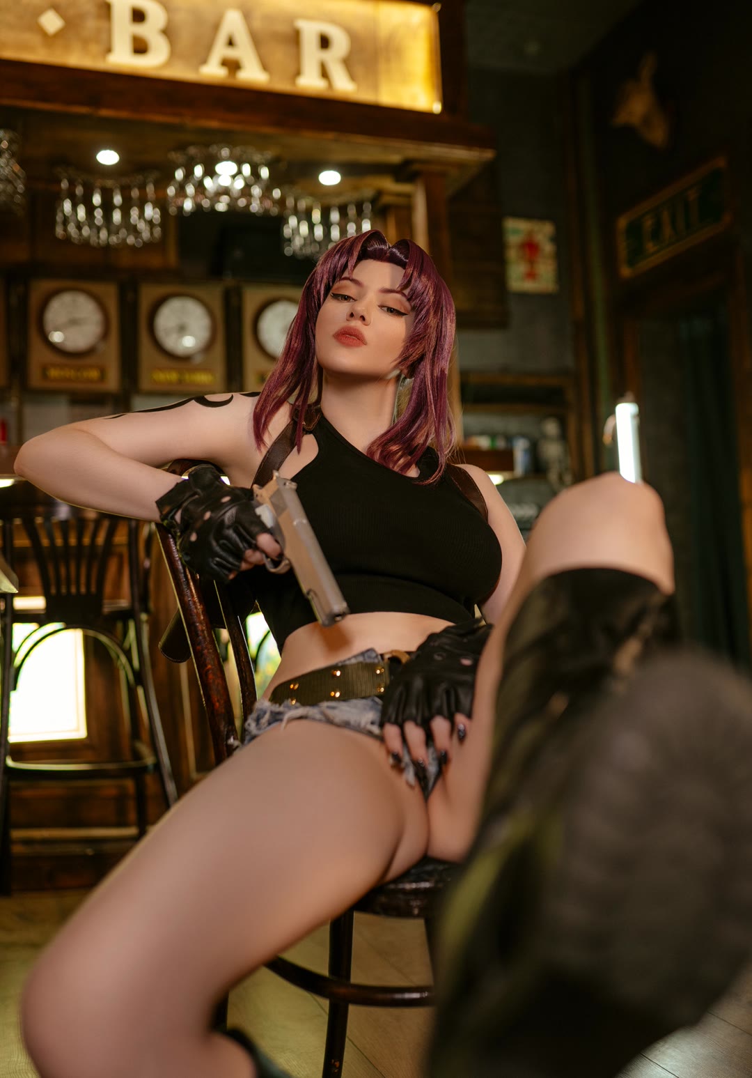 Alina Becker nude Revy cosplay leak 6
