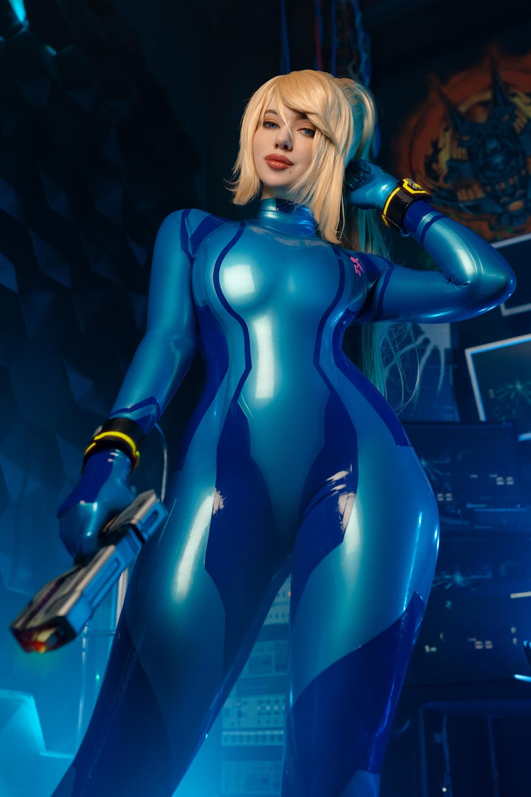 Alina Becker Samus cosplay video preview image