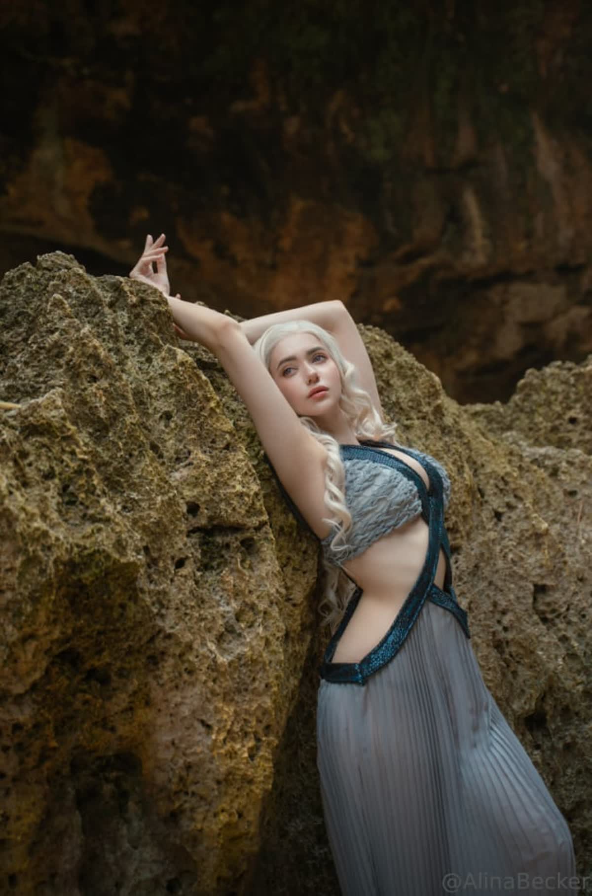 Alina Becker leaked Daenerys cosplay fantasy photoshoot 22