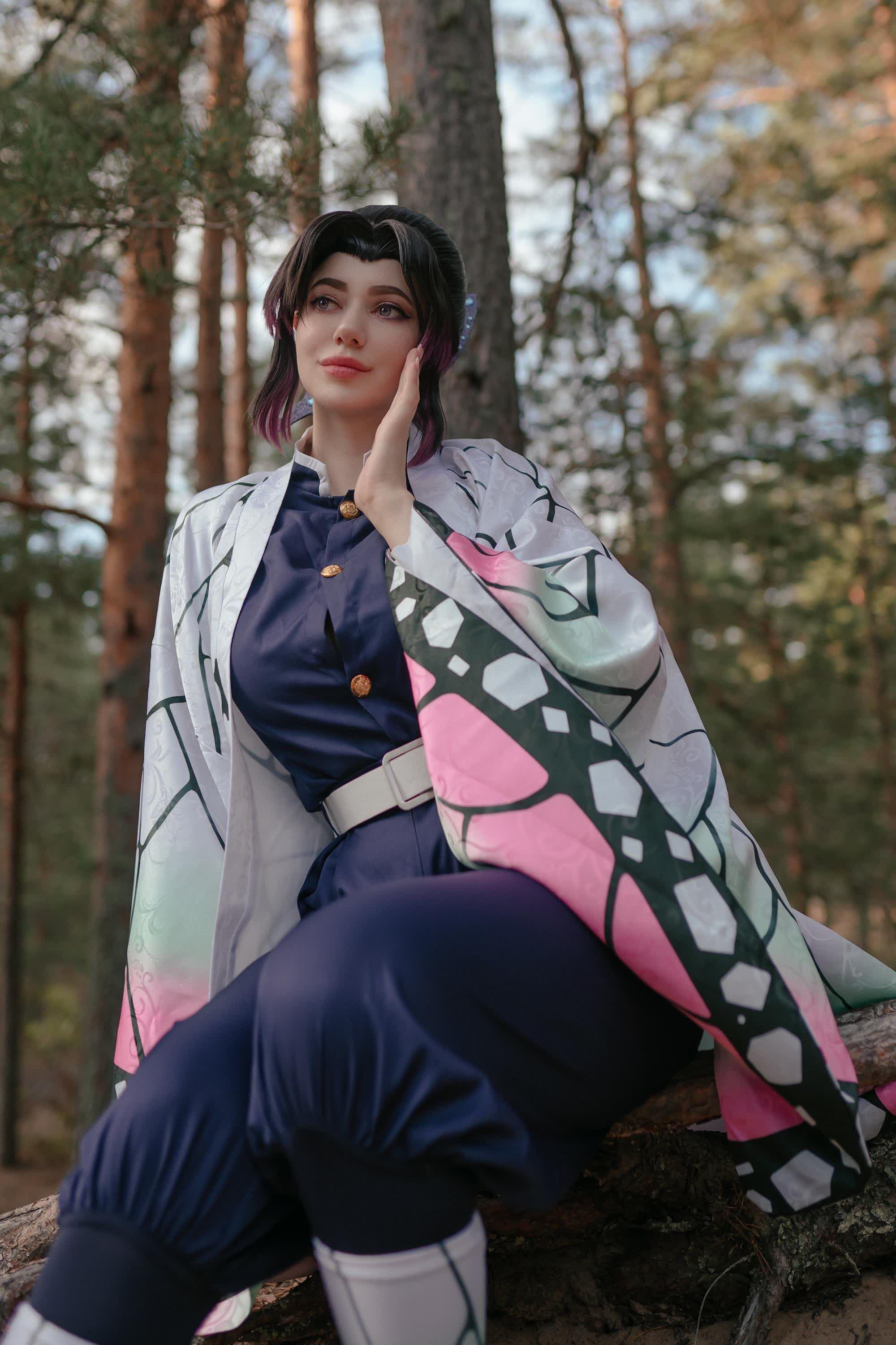 Shinobu Kocho cosplay HD costume play photo 4 by Alina Becker