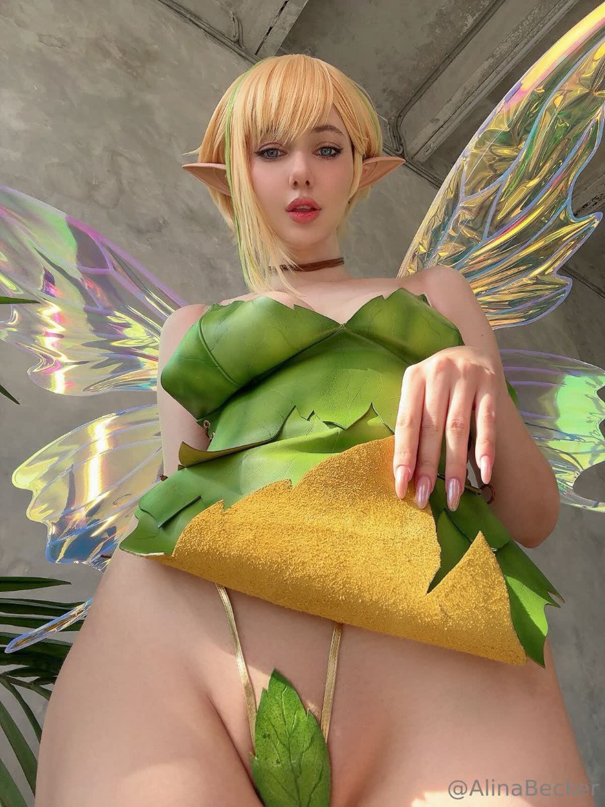 Tinker Bell fairy cosplay photoshoot by Alina Becker 12