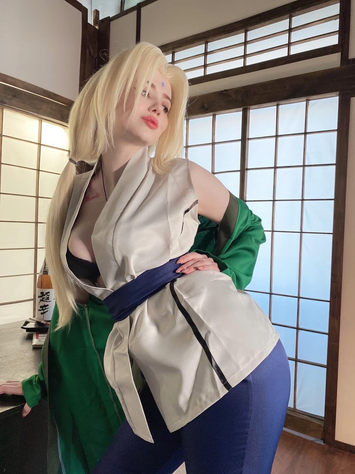 Tsunade Naruto cosplay R34 uncensored image