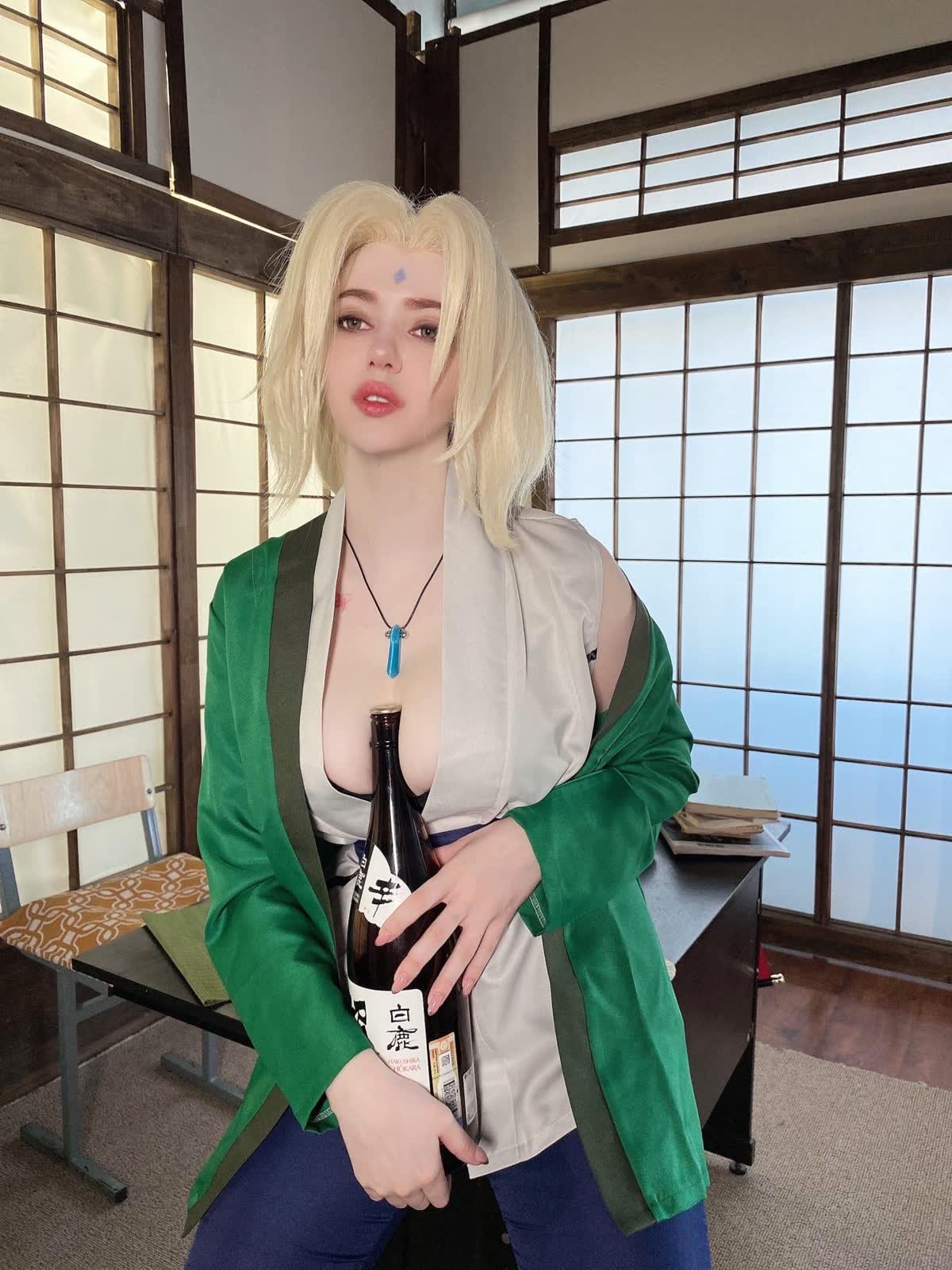 Alina Becker Tsunade cosplay sexy HD wallpaper