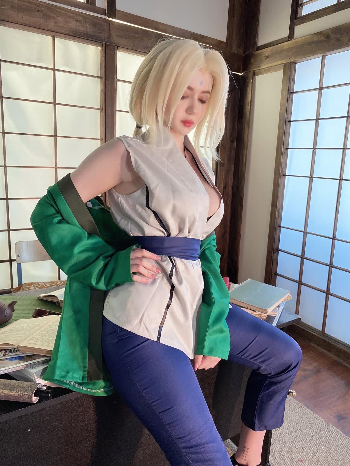 Tsunade Naruto cosplay nude style HD by Alina Becker